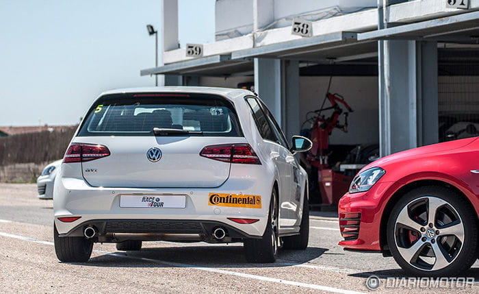 Volkswagen Golf GTI y GTD en el Circuito del Jarama