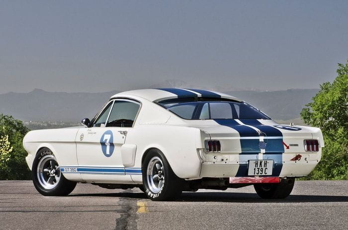 A subasta un especial Shelby GT350 de Sir Stirling Moss