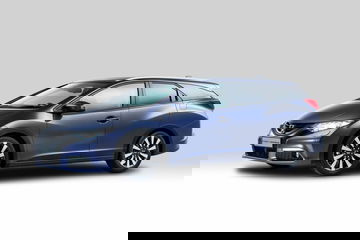 Vista lateral del Honda Civic Tourer resaltando su diseño aerodinámico.