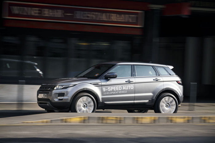 Range Rover Evoque 2014: llevando a producción el cambio de 9 velocidades