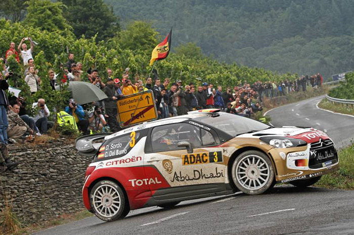 Dani Sordo en el Rally de Alemania