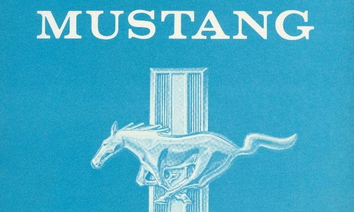 Tú también puedes disfrutar el kit de prensa del 1964 Ford Mustang