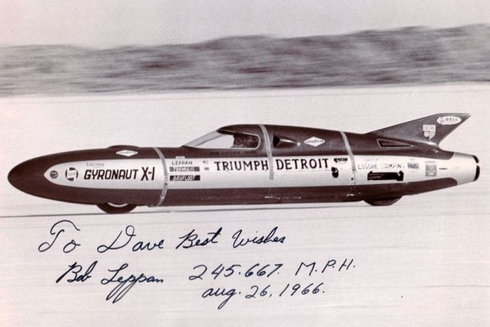 Castrol Rocket, la Triumph que tratará de romper la barrera de las 400 millas por hora