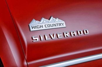 Silverado High Country, la interpretación del lujo en las pick-up Chevrolet