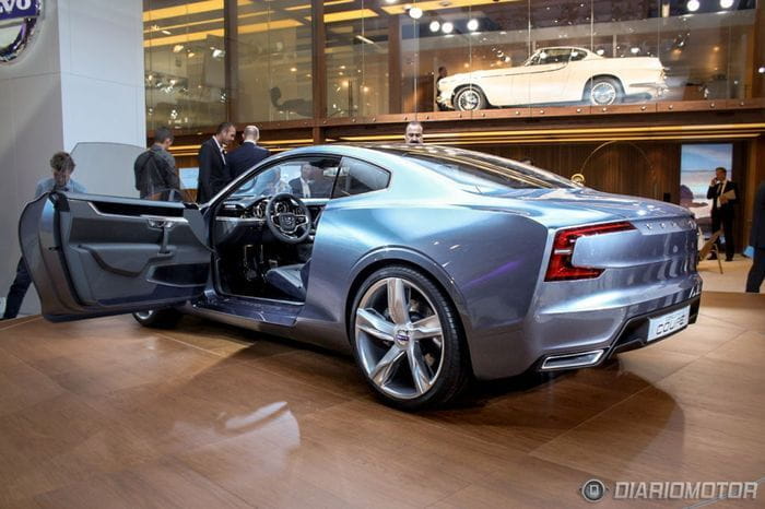 Volvo Concept Coupé, así es la elegancia sueca en vivo desde Frankfurt
