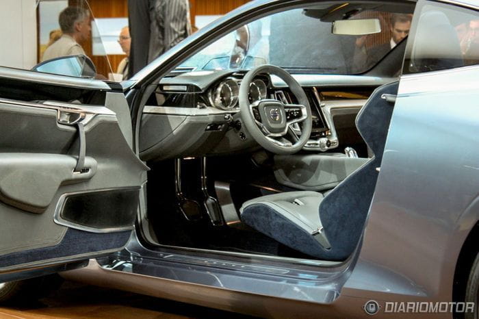 Volvo Concept Coupé, así es la elegancia sueca en vivo desde Frankfurt