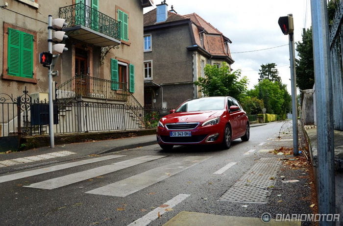 Peugeot 308, presentación y prueba en Francia