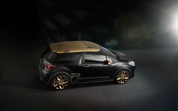 Citroën DS3 Racing Gold Mat