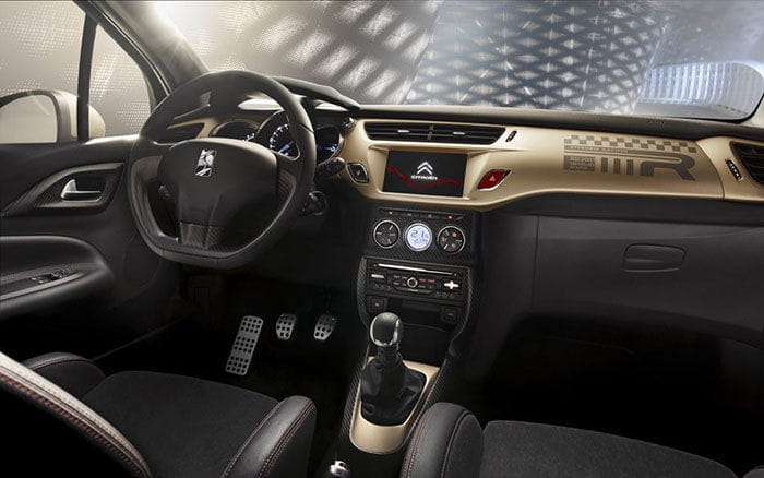 Citroën DS3 Racing Gold Mat