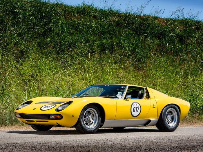 Música para tus oídos: a subasta el Lamborghini Miura SV de Rod Stewart y el Facel Vega de Ringo Starr