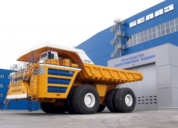 BelAZ 75710, así es el dumper más grande y capaz del planeta