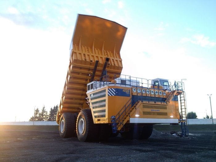 BelAZ 75710, así es el dumper más grande y capaz del planeta