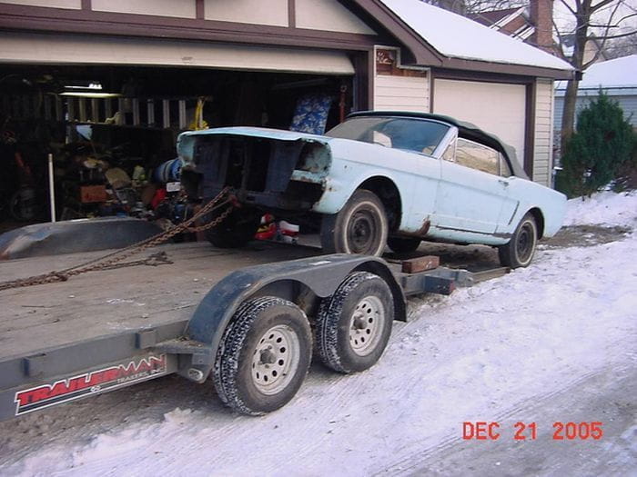 Así es como el primer Ford Mustang volvió a la vida