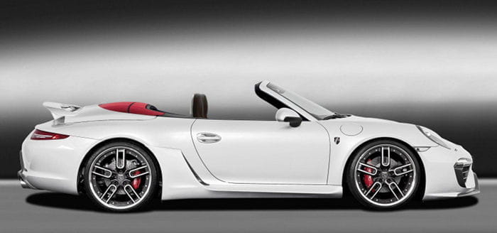 Ración de tuning para el Porsche 911 Cabriolet por Caractere Exclusive