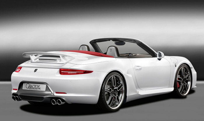 Ración de tuning para el Porsche 911 Cabriolet por Caractere Exclusive