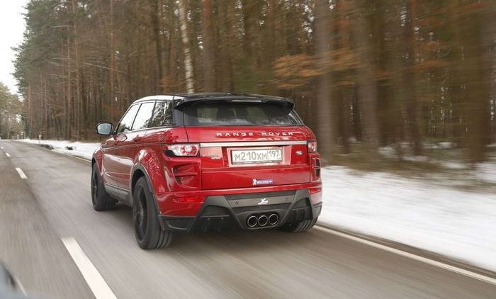 Range Rover Evoque por LARTE Design: un Evoque ruso con personalidad italiana