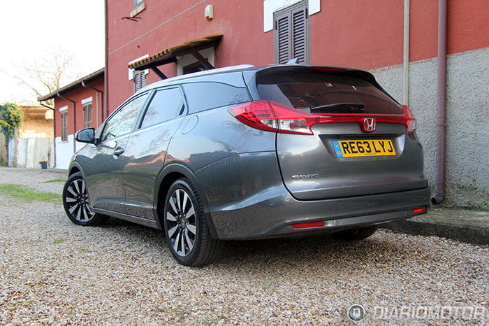 Honda Civic Tourer 2014, presentación y prueba en Roma