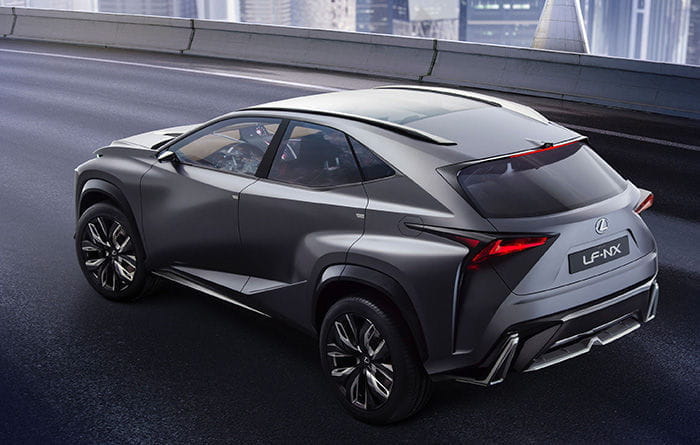Lexus LF-NX: la versión de producción estará en el próximo Salón de Ginebra