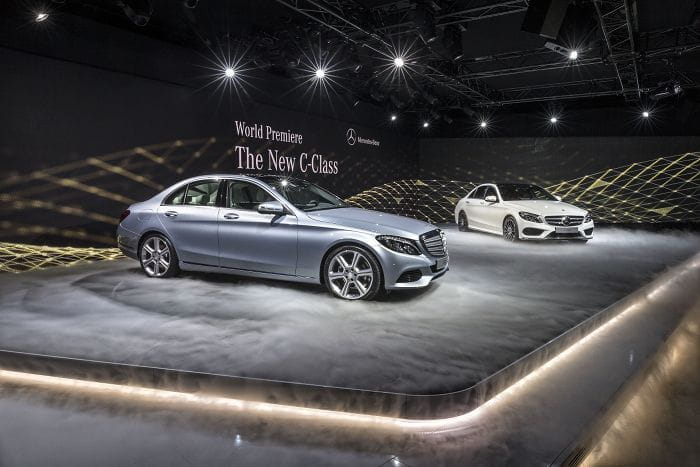 Mercedes Clase C: debuta en Detroit la piedra angular de Mercedes