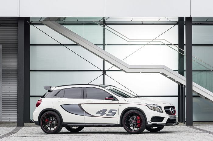 El Mercedes GLA 45 AMG de producción podría estar también en el Salón de Detroit