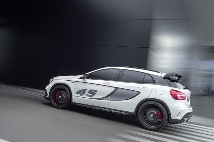 El Mercedes GLA 45 AMG de producción podría estar también en el Salón de Detroit
