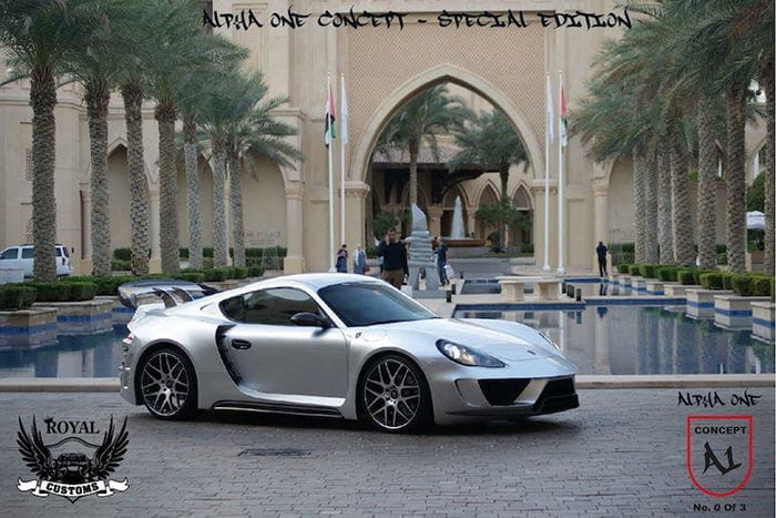 Alpha 1 Concept: un Porsche Cayman anabolizado por Royal Custom