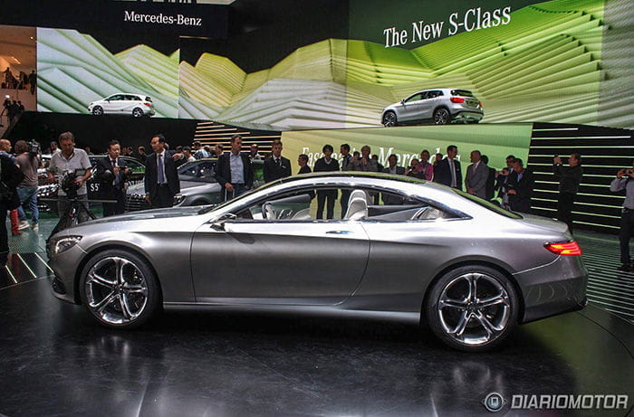 Mercedes Clase S Coupé Concept: afrontando en Detroit sus últimos pasos como modelo conceptual