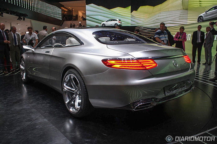 Mercedes Clase S Coupé Concept: afrontando en Detroit sus últimos pasos como modelo conceptual