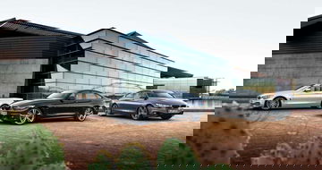 Vista elegante de la línea trasera y lateral del BMW Serie 4 Gran Coupé.