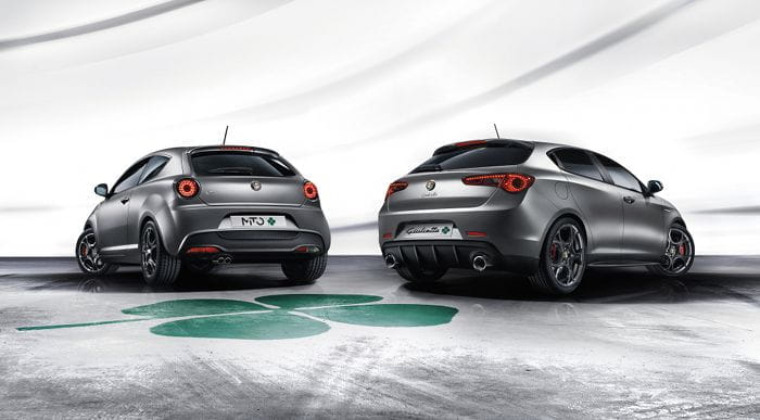 Alfa Romeo Giulietta y Mito Quadrifoglio Verde 2014