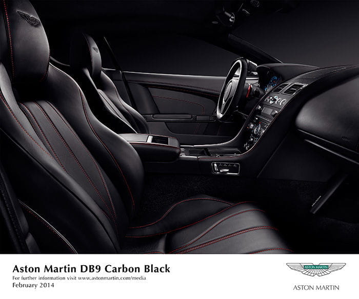 Aston Martin DB9 Carbon Black y Carbon White