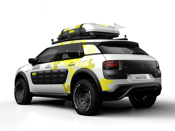 Citroën C4 Cactus Aventure Concept, el nuevo C1 y nuevas mecánicas
