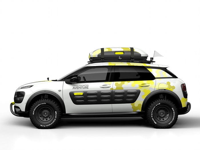 Citroën C4 Cactus Aventure Concept, el nuevo C1 y nuevas mecánicas