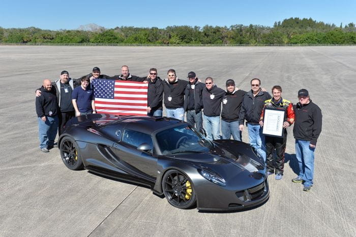 435,3 km/h: el nuevo récord de velocidad del Hennessey Venom GT