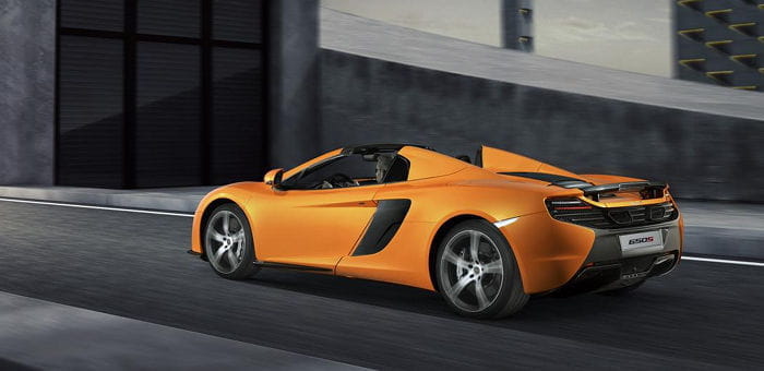 McLaren 650S Spider, todos los detalles del nuevo descapotable de Woking