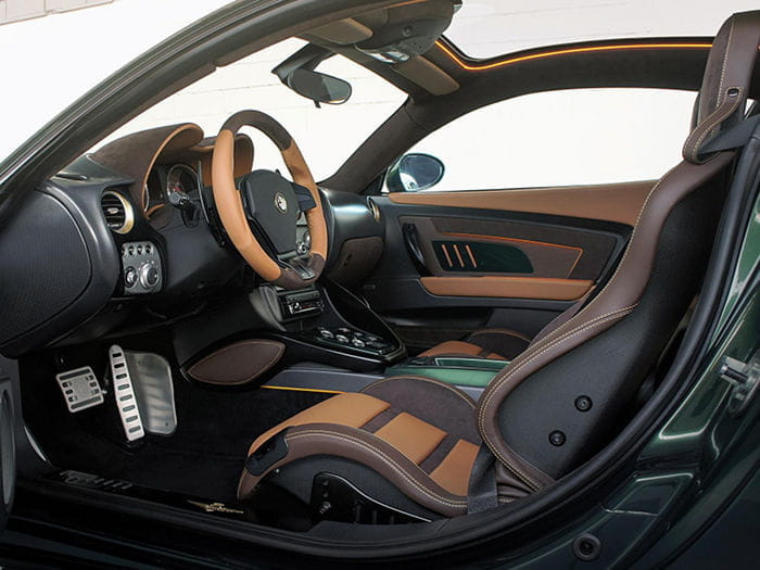 El Touring Superleggera Disco Volante  se viste de verde para Ginebra