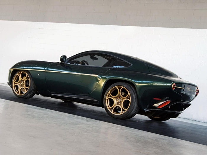 El Touring Superleggera Disco Volante  se viste de verde para Ginebra