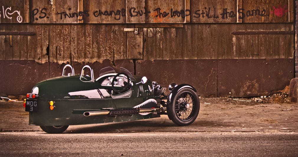 Morgan 3 Wheeler: una primera cita con un gentleman inglés con mucho de rockabilly