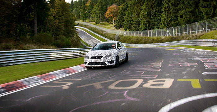 SEAT León Cupra en Nürburgring