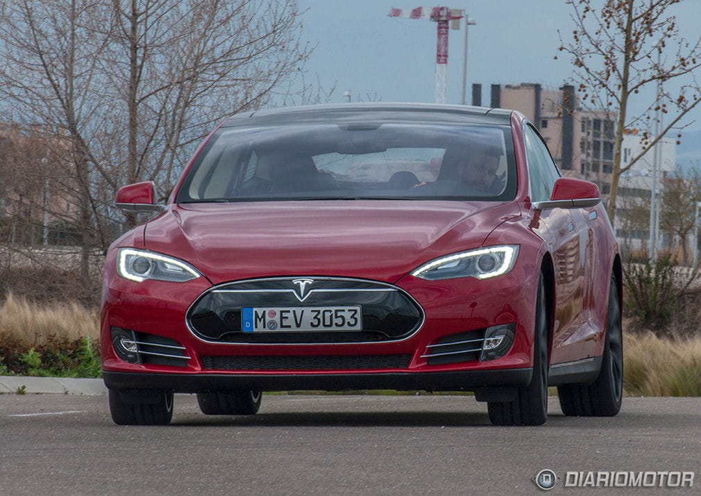 Tesla Model S a prueba en California