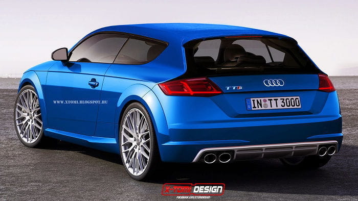 Audi TT Sportback: ¿y si le añadimos una pareja de puertas extra al Audi TT? 