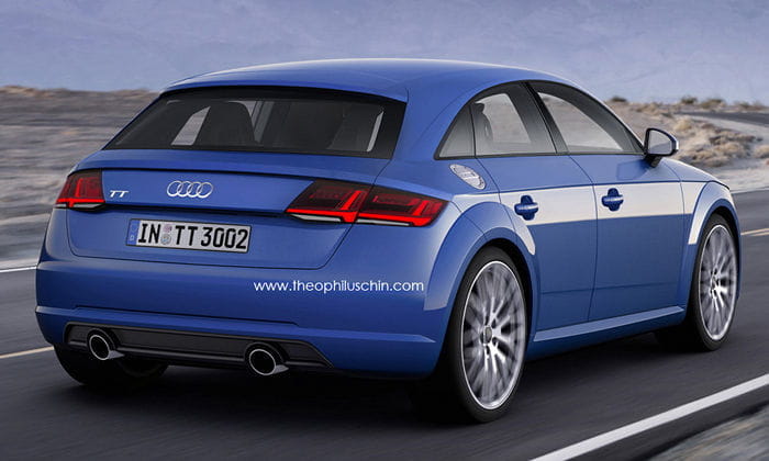 Audi TT Sportback: ¿y si le añadimos una pareja de puertas extra al Audi TT? 