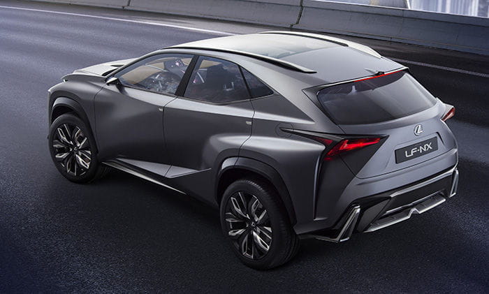 Lexus NX, nuevo adelanto: la versión de producción se presentará en el Salón de Pekín 