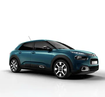 Vista lateral del Citroën C4 Cactus mostrando su diseño distintivo.