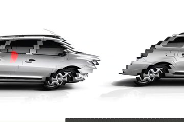 Vista lateral del Dacia Logan MCV que muestra su diseño espacioso.