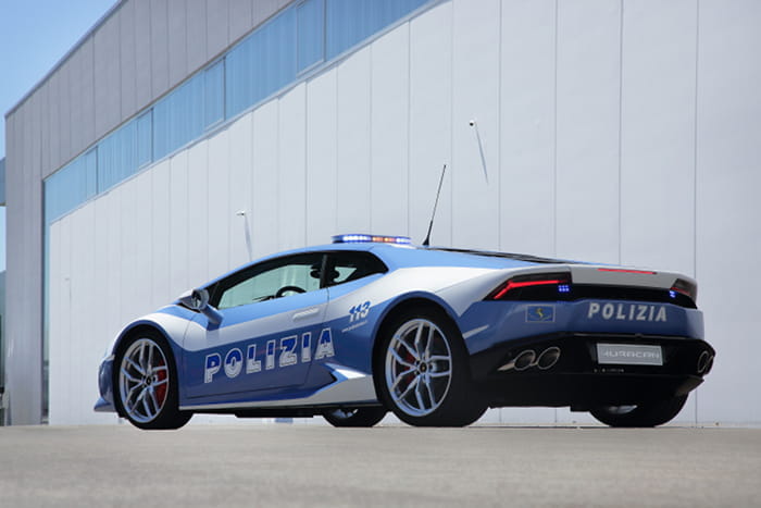 Lamborghini Huracan LP 610-4 Polizia: 610 caballos al servicio del orden 