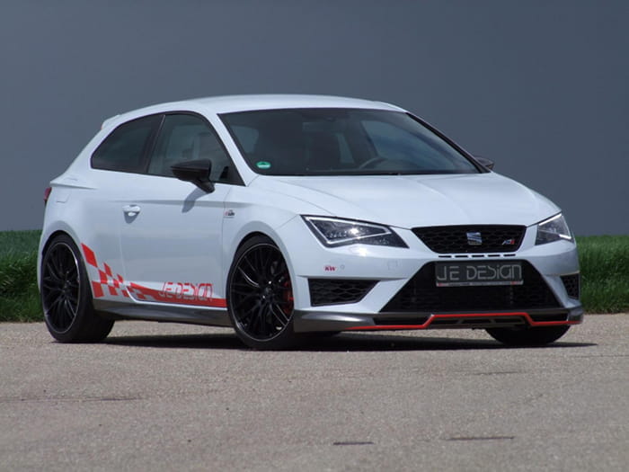 El SEAT León Cupra puede dar más de sí: 350 caballos de la mano de JE Design 