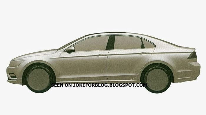 Se filtran el diseño de un nuevo coupé de cuatro puertas de Volkswagen