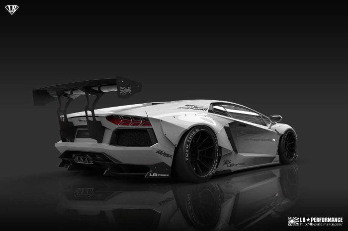 Lamborghini Aventador por Liberty Walk