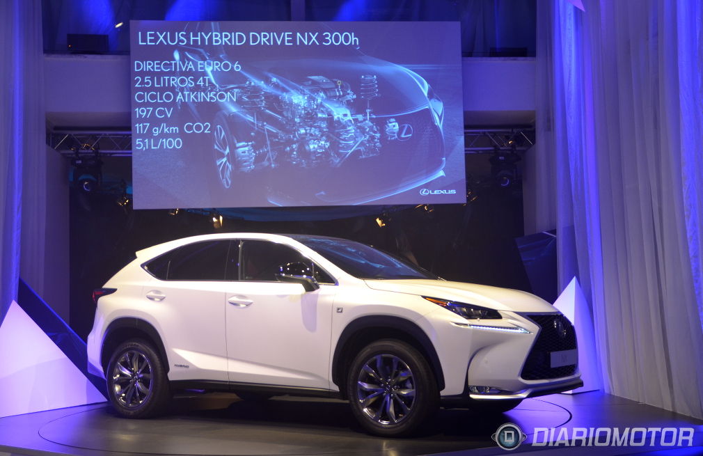 Lexus NX 300h, gama, equipamiento y precios para España